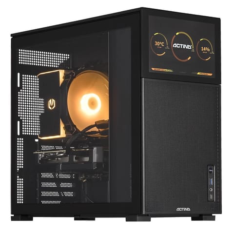⁨Actina 5901443401544 PC AMD Ryzen™ 5 7500F 32 GB DDR5-SDRAM 1 TB SSD NVIDIA GeForce RTX 4060 Ti Midi Tower Black⁩ at Wasserman.eu