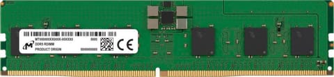 ⁨Micron RDIMM DDR5 16GB 4800MHz MTC20F1045S1RC48BA2R⁩ at Wasserman.eu