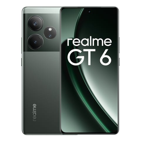 ⁨Smartfon realme GT 6 5G 16/512GB Razor Green⁩ w sklepie Wasserman.eu