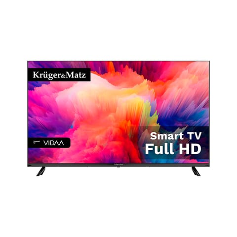 ⁨Telewizor Kruger&Matz 43" FHD smart DVB-T2/S2 H.265 Hevc⁩ w sklepie Wasserman.eu