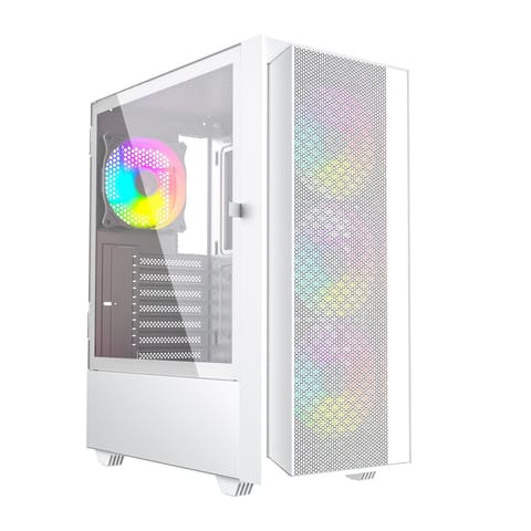 ⁨Computer Case Midi Tower Fornax 4000 ARGB white⁩ at Wasserman.eu