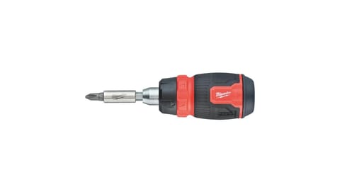 ⁨MILWAUKEE UNIVERSAL RATCHET SCREWDRIVER 8in1...⁩ at Wasserman.eu