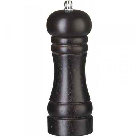 ⁨Młynek do mielenia pieprzu ciemne drewno śr. 57 x 165 mm - Hendi 469781⁩ w sklepie Wasserman.eu