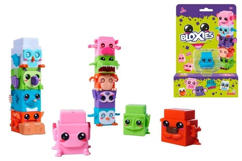 ⁨Figurka Bloxies 4,5cm 4szt mix⁩ w sklepie Wasserman.eu