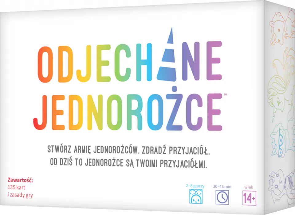 GRA ODJECHANE JEDNOROŻCE - podstawa - REBEL w sklepie Wasserman.eu