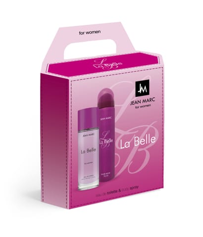 ⁨DRAM ZESTAW JM Damski LA BELLE (Edt50+Deo75)ml#⁩ w sklepie Wasserman.eu