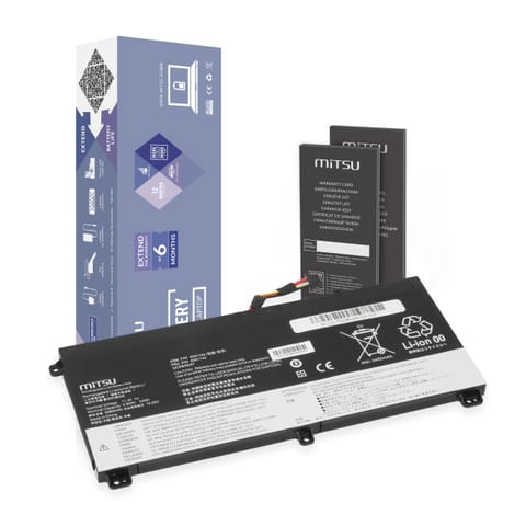 ⁨Bateria Mitsu do Lenovo ThinkPad T550, T560, W550, W550s⁩ w sklepie Wasserman.eu