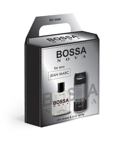 ⁨JEAN MARC Bossa Nova Man Zestaw prezentowy męski - dezodorant 150 ml + woda po goleniu 100 ml⁩ w sklepie Wasserman.eu