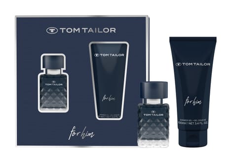 ⁨TOM TAILOR Zestaw prezentowy For Him (woda toaletowa 30ml+żel pod prysznic 100ml)⁩ w sklepie Wasserman.eu