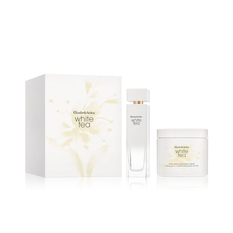 ⁨ELIZABETH ARDEN Zestaw prezentowy White Tea (woda perfumowana 100ml+krem do ciała 400ml)⁩ w sklepie Wasserman.eu