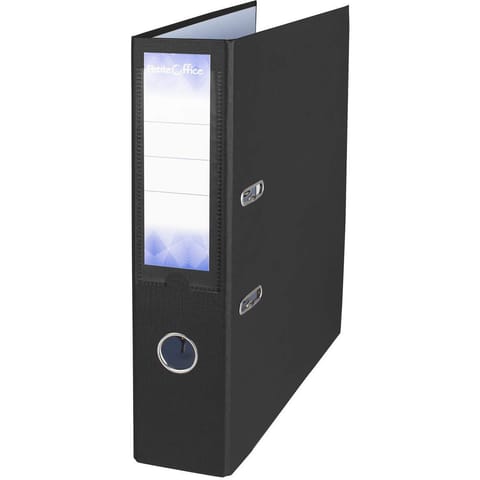 ⁨Segregator PETITE OFFICE A4/75mm czarny PO76216 STRIGO⁩ w sklepie Wasserman.eu