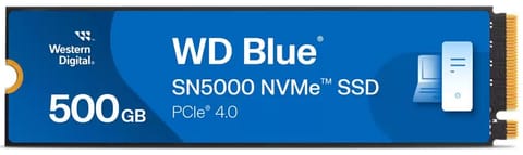 ⁨Western Digital Blue SN5000 500 GB M.2 PCI Express 4.0 NVMe 3D TLC NAND⁩ at Wasserman.eu