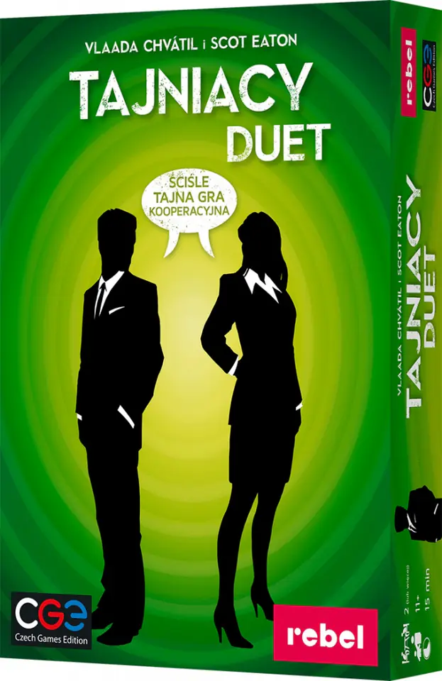GRA KARCIANA TAJNIACY DUET REBEL w sklepie Wasserman.eu