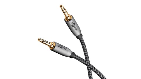 ⁨Kabel połączeniowy audio AUX, 3,5 mm stereo 65272 /0,5m/⁩ w sklepie Wasserman.eu