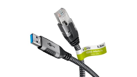 ⁨Kabel Ethernet USB-A 3.0 do RJ45 70499 /3m/⁩ w sklepie Wasserman.eu