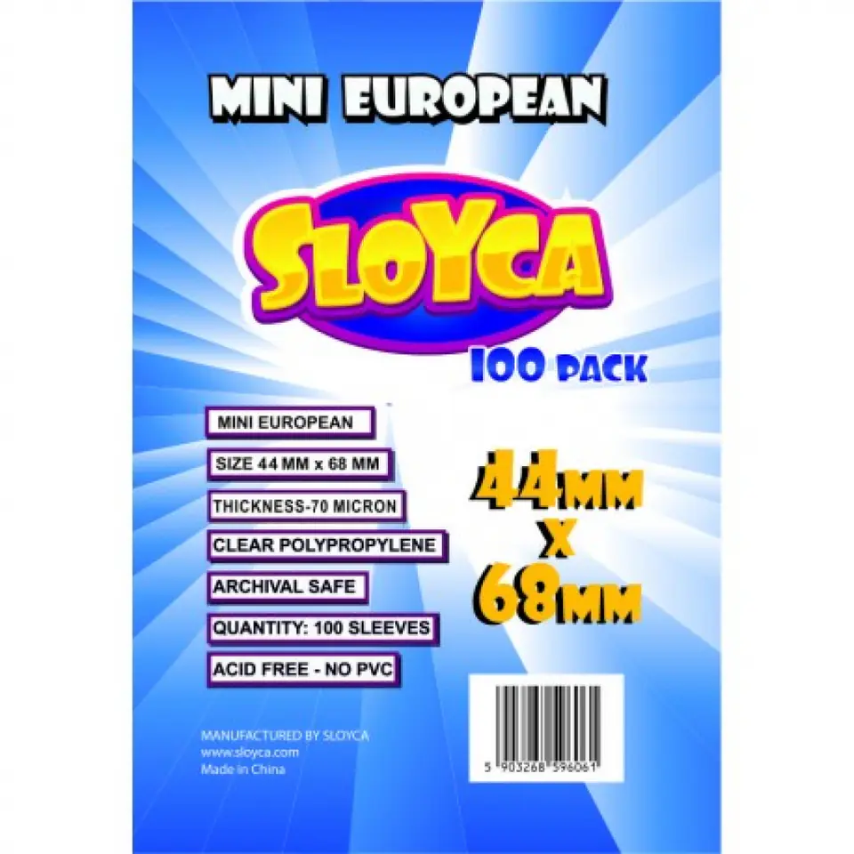 ⁨SLOYCA T-shirts Mini European (44x68mm) 100 pcs.⁩ at Wasserman.eu