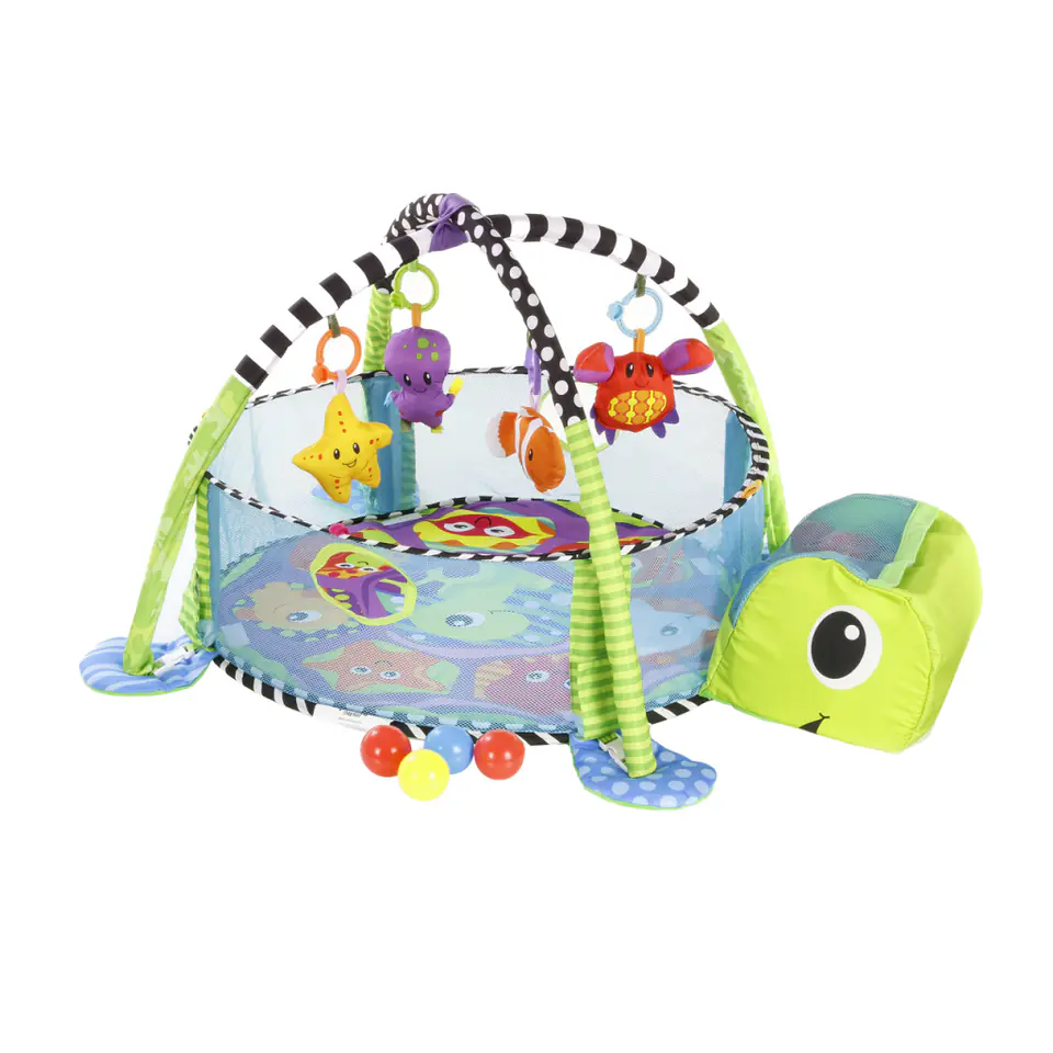 ⁨EDUCATIONAL MAT TURTLE WITH BALLS⁩ at Wasserman.eu