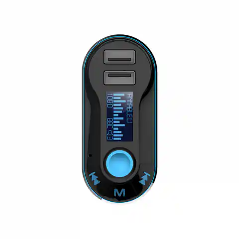 ⁨FM MP3 TRANSMITTER samoch. 1.4" screen with BT function USB/SD remote control FM-05BT ART⁩ at Wasserman.eu