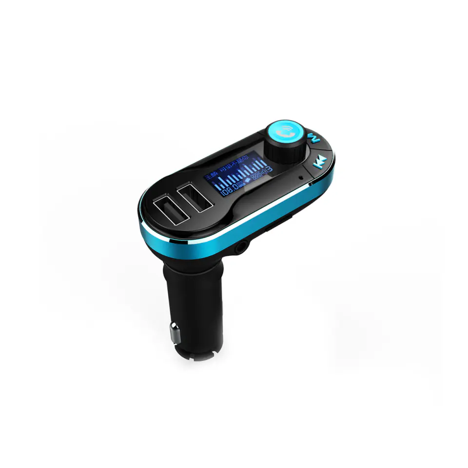 FM TRANSMITTER samoch. with BT function 1.4" screen USB/SD bt-10 ART remote control at Wasserman.eu