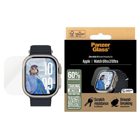 ⁨PanzerGlass Ultra-Wide Fit Apple WatchUltra 2 / Ultra Screen Protection 3712⁩ w sklepie Wasserman.eu