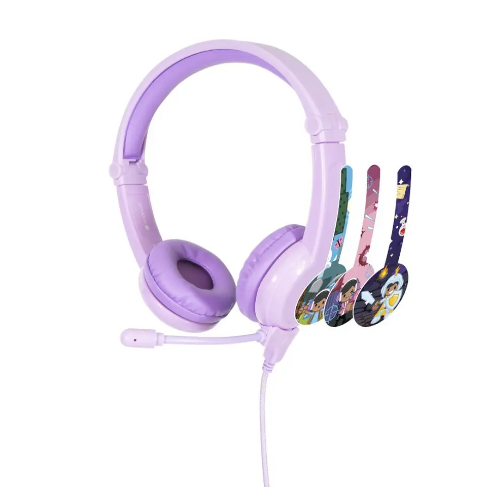 ⁨Galaxy Lila Headphones⁩ at Wasserman.eu