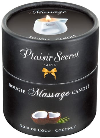 Świeca do masażu Kokos 80ml Plaisir Secret w sklepie Wasserman.eu