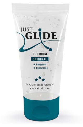 ⁨Premium Water-Based Lubricant 50 ml Just Glide⁩ at Wasserman.eu