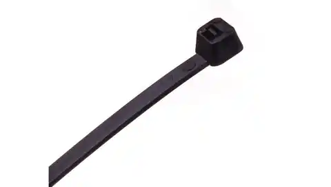 ⁨UV resistant cable tie TKUV 80/9 black E01TK-01050102401 /100pcs/⁩ at Wasserman.eu