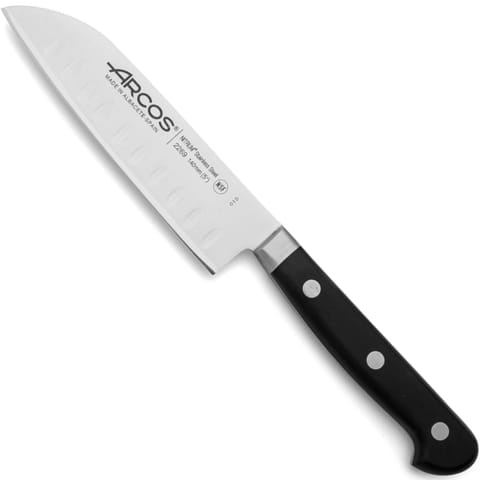 ⁨Nóż Santoku ze szlifem kulowym ÓPERA dł. 140/262 mm⁩ w sklepie Wasserman.eu