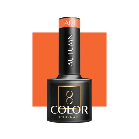 ⁨OCHO NAILS Lakier hybrydowy autumn A01 -5 g⁩ w sklepie Wasserman.eu