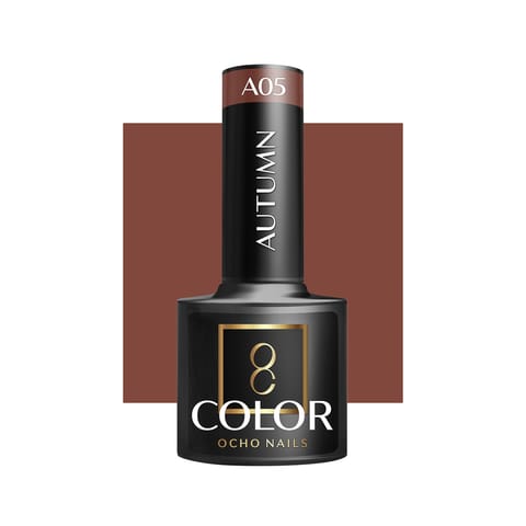 ⁨OCHO NAILS Lakier hybrydowy autumn A05 -5 g⁩ w sklepie Wasserman.eu