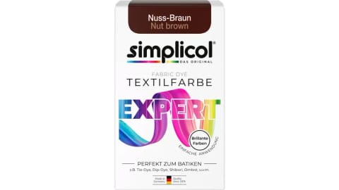 ⁨Simplicol Expert Barwnik do Tkanin Nuss-Braun 150 g⁩ w sklepie Wasserman.eu