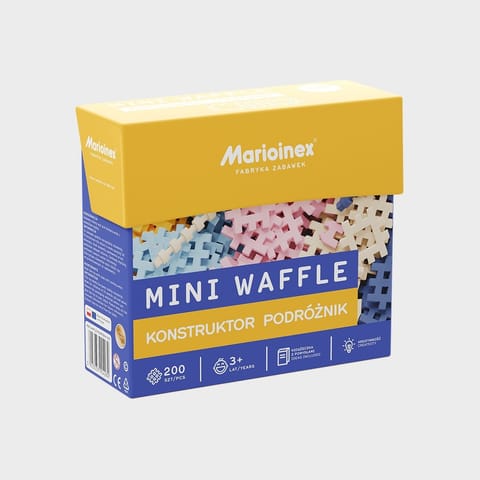 ⁨Marioinex Blocks Mini Waffle - Traveler 200 p⁩ at Wasserman.eu