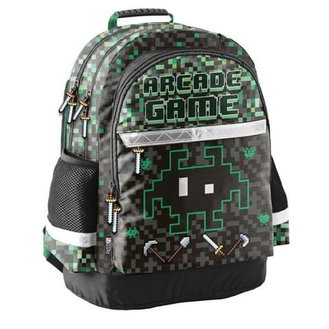 ⁨Arcade Game PPP24MC-116 Paso Two-Compartment School Backpack⁩ at Wasserman.eu