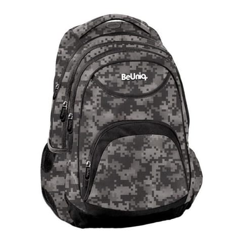 ⁨Youth three-compartment backpack BU24CM-2708 BeUniq Paso⁩ at Wasserman.eu