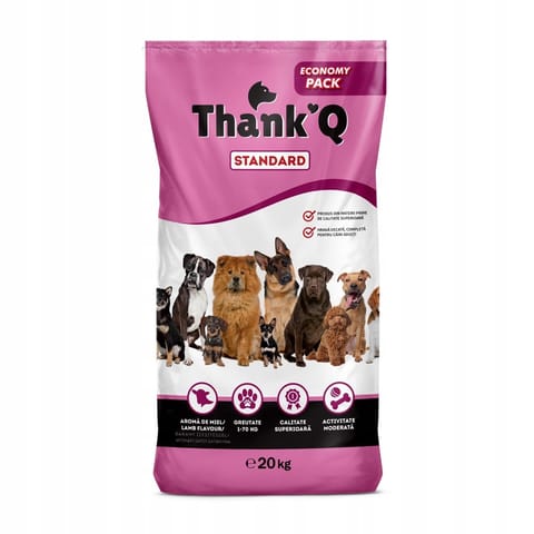 ⁨THANK'Q Standard Lamb - dry dog food - 20kg⁩ at Wasserman.eu