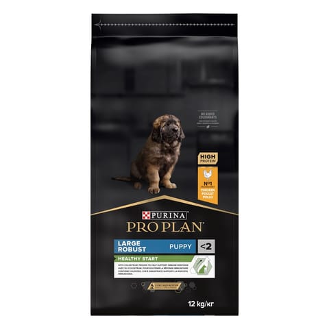 ⁨PURINA PRO PLAN Large Robust Puppy z formułą OPTISTART - sucha karma dla szczeniąt - 12 kg⁩ w sklepie Wasserman.eu