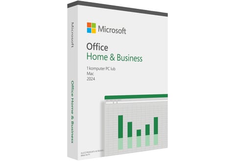 ⁨Microsoft® Office Home and Business 2024 Polish EuroZone 1 License Medialess, Polish⁩ at Wasserman.eu