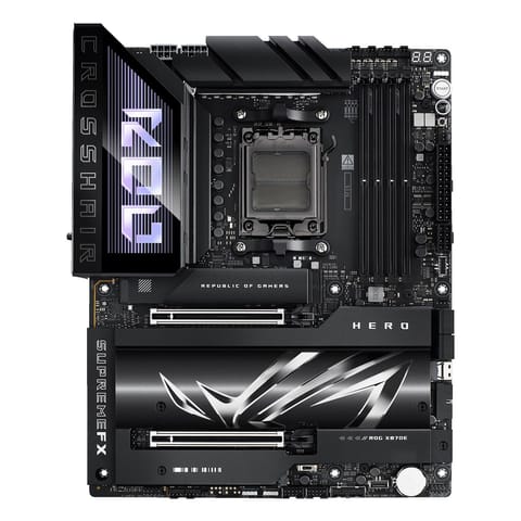 ⁨ASUS ROG CROSSHAIR X870E HERO AMD X870E Socket AM5 ATX⁩ at Wasserman.eu