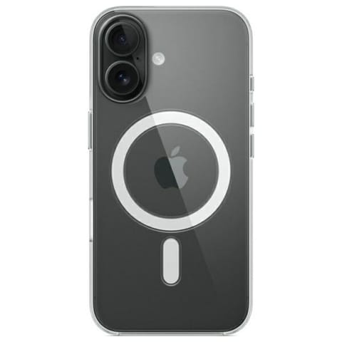 ⁨Silicone case with MagSafe for iPhone 16 Plus - black⁩ at Wasserman.eu