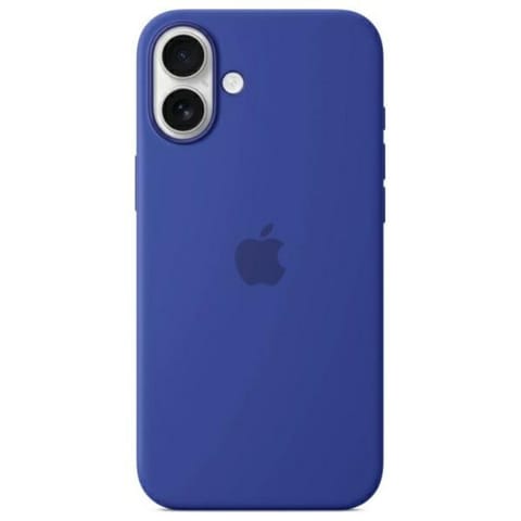 ⁨Silicone case with MagSafe for iPhone 16 - ultramarine⁩ at Wasserman.eu