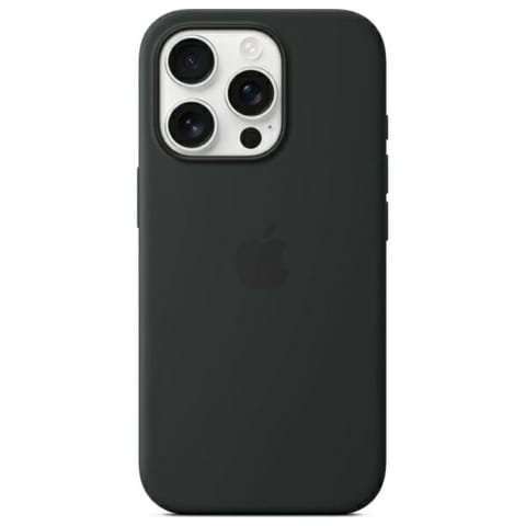 ⁨Silicone case with MagSafe for iPhone 16 Pro Max - Black⁩ at Wasserman.eu