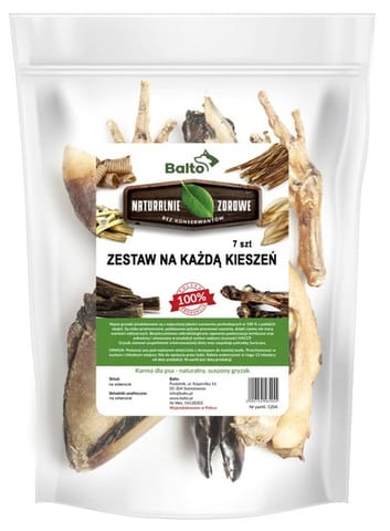 ⁨Balto Zestaw gryzaków na każdą kieszeń 7szt⁩ w sklepie Wasserman.eu
