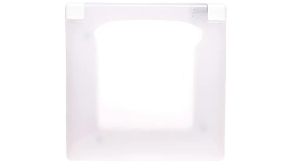 ⁨NILOE Single frame white plastic IP44 665000⁩ at Wasserman.eu