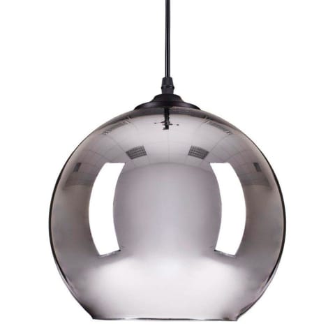 ⁨Pendant lamp MIRROR GLOW - L chrome 40 cm (chrome color)⁩ at Wasserman.eu