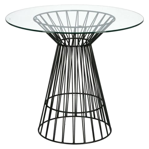 ⁨Cage table black⁩ at Wasserman.eu