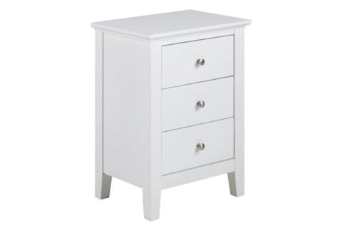 ⁨Linnea Bedside table White⁩ at Wasserman.eu