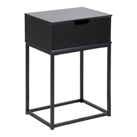 ⁨Mitra Nightstand Black⁩ at Wasserman.eu