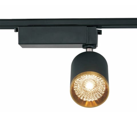 ⁨Lampa szynowa LSP194 (Barwa światła delikatnie ciepła, Kolor złoty anodowany, Możliwość ściemniania nie)⁩ w sklepie Wasserman.eu