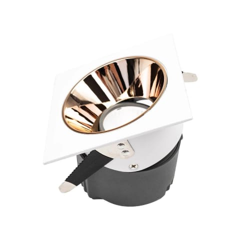⁨Lampa podtynkowa SL-CL4A-S-20W (Barwa światła delikatnie ciepła, Kolor Czarny anodowany, Możliwość ściemniania nie)⁩ w sklepie Wasserman.eu